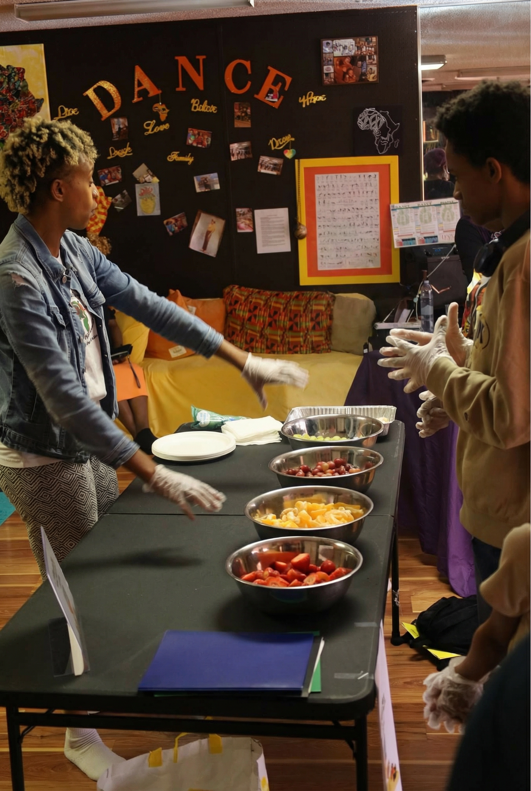 Pre-Kwanzaa African Marketplace banner